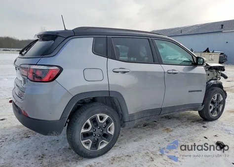 2018 Jeep Compass Trailhawk z USA, uszkodzony, nr VIN 3C4NJDDB7JT163688